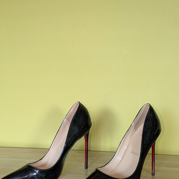 Christian Louboutin Pigalle 120mm black patent leather size 43 (10) - Picture 4 of 6